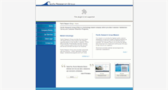 Desktop Screenshot of pacificresearchgroup.com